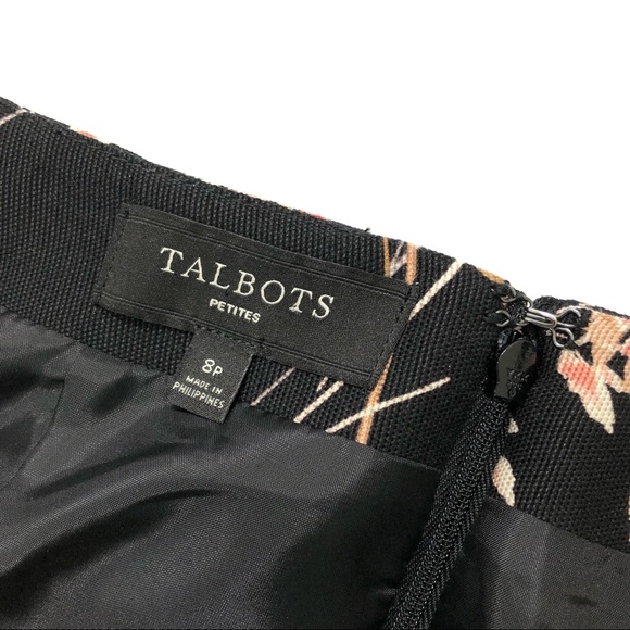 Talbots Wispy Floral Pencil Skirt - Picture 7 of 8